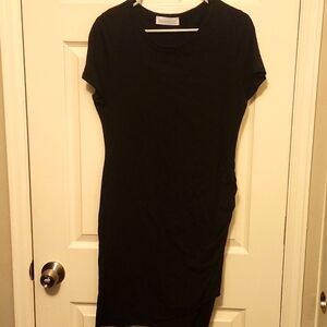 Black T-shirt dress. New without tags.
